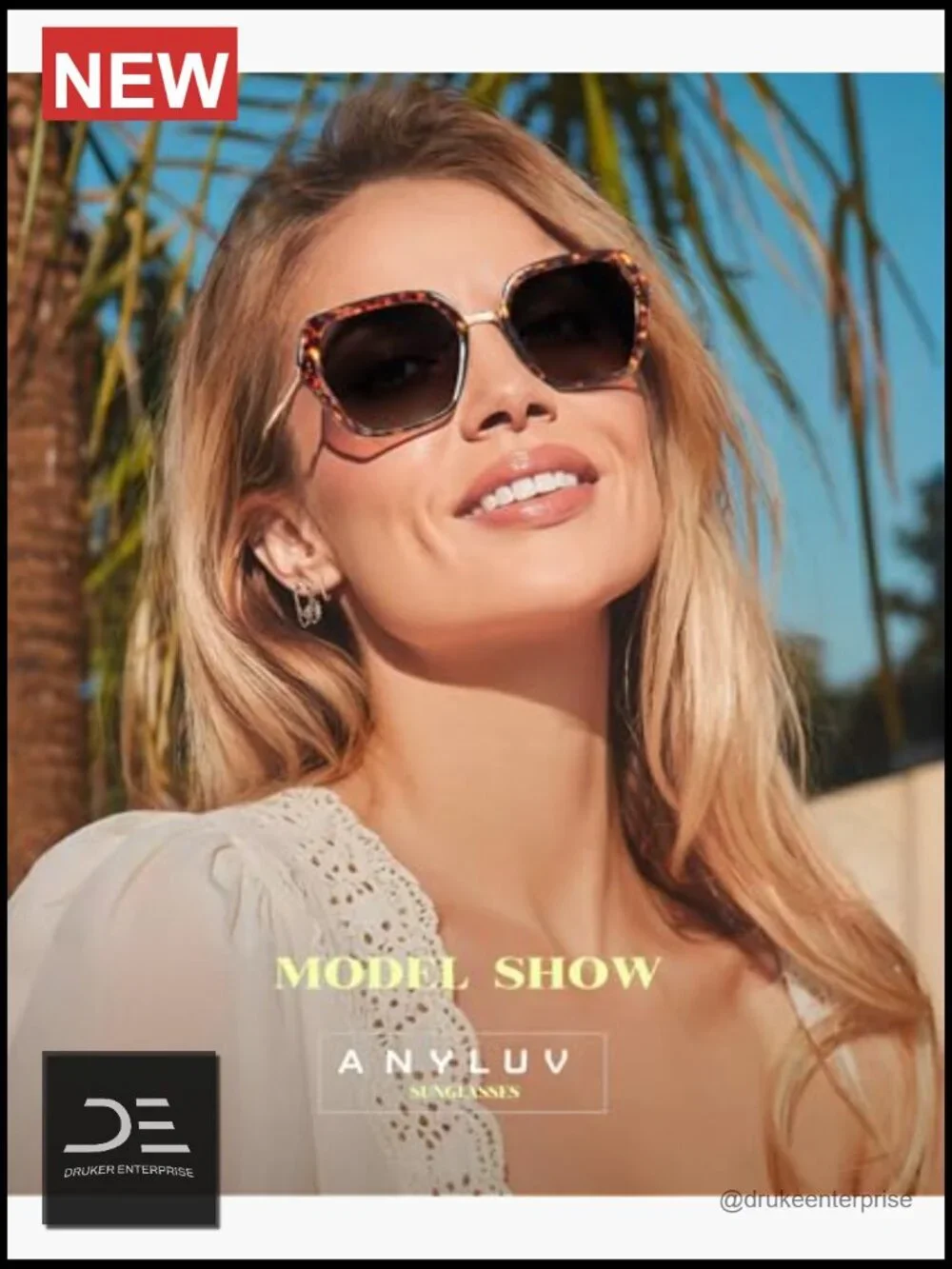 Polarized Sunglasses for Women UV400 Protection Trendy Hexagonal